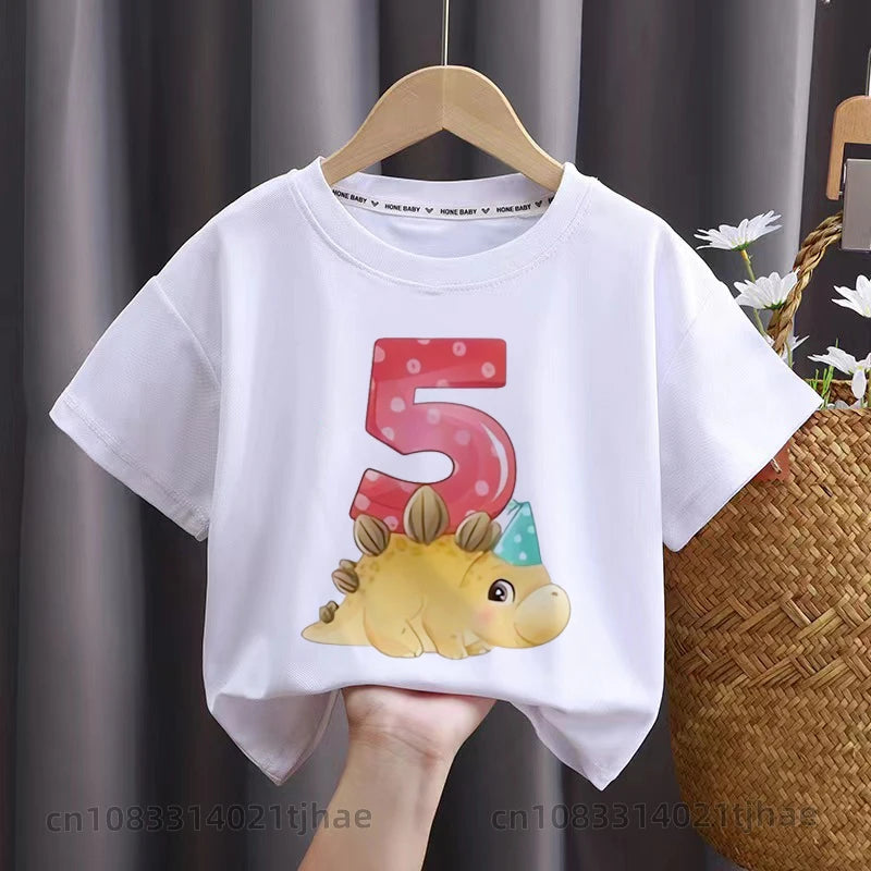 Cartoon Dinosaur Baby T-Shirt