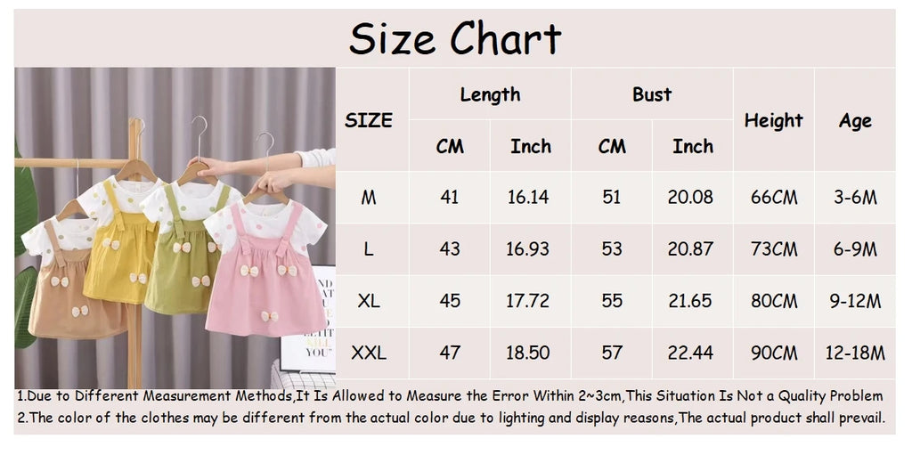 Baby Girl Summer Polka Dot Dress