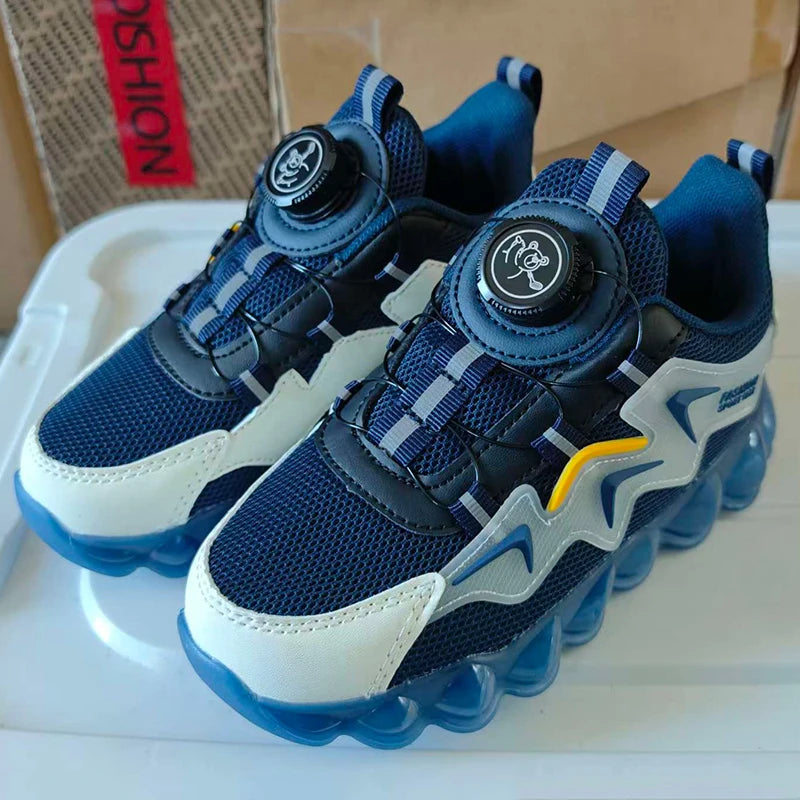 Kids Mesh Sport Sneakers – Comfortable Casual Running & Tennis Shoes