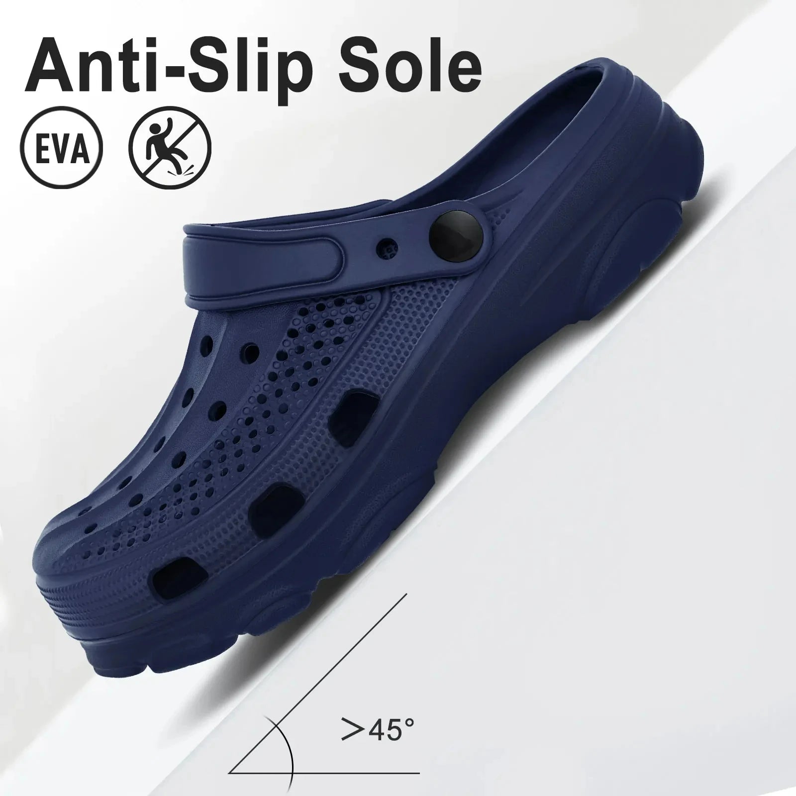 Crestar Summer Sandals – Breathable EVA Garden & Beach Clogs