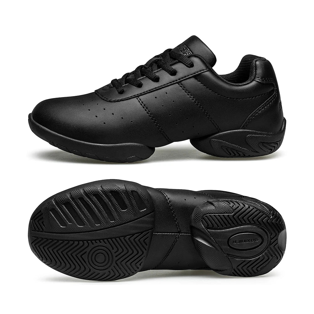 Girls’ Dance & Cheer Shoes – Split Sole Jazz Sneakers