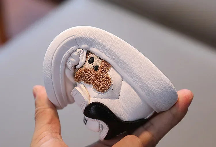 Baby Panda Sneakers – Toddlers’ Autumn Sports & Casual Shoes (1–6 Years)