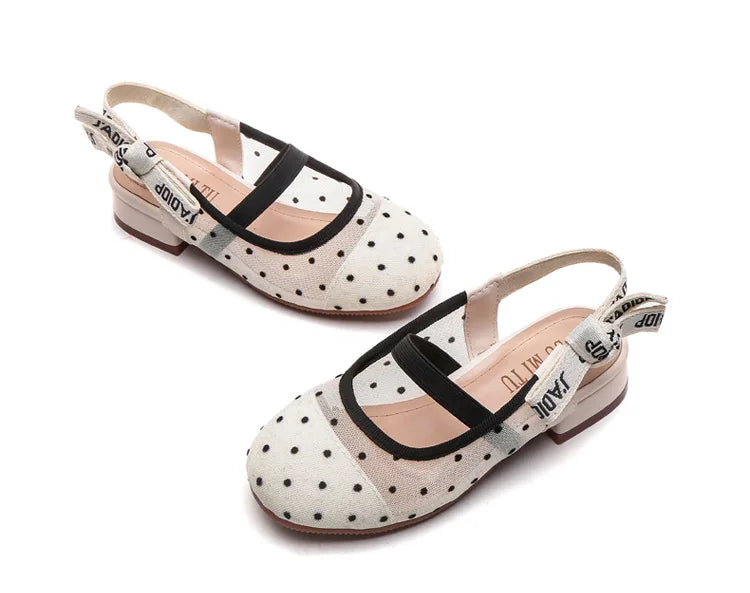 Girls’ Leather Dance Shoes