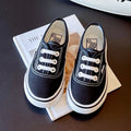 Kids Spring/Autumn Canvas Sneakers – Colorful Soft-Soled Shoes