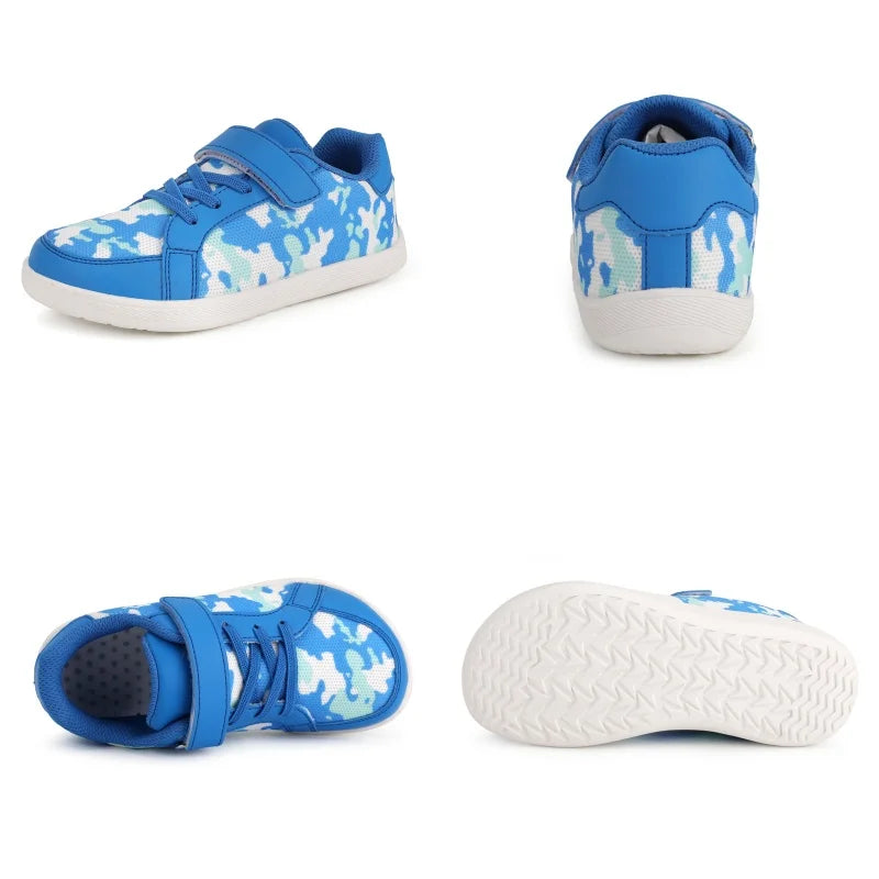 Kids’ Barefoot Sneakers – Wide Toe Minimalist Shoes