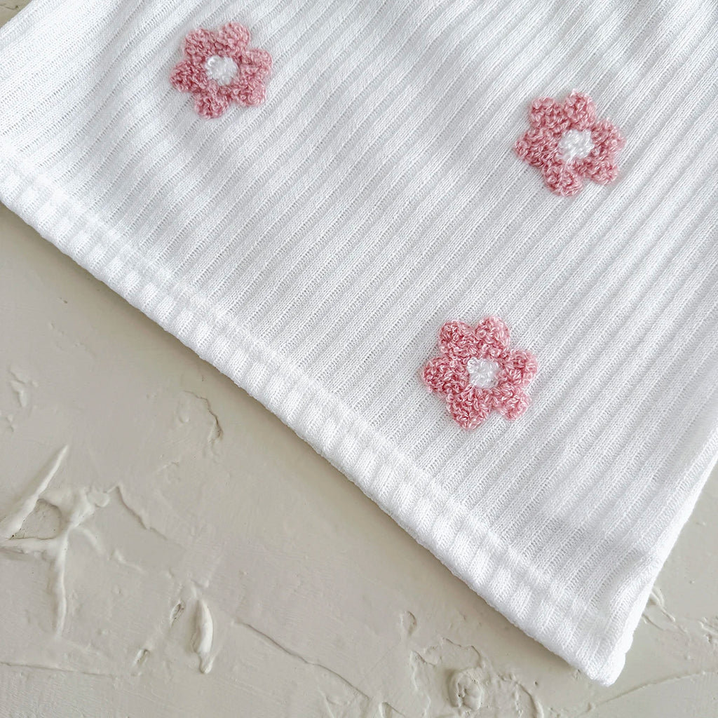 2PCS Baby Girl Summer Set – T-shirt & Shorts