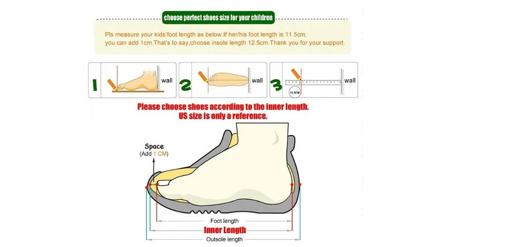 Kids Four-Season Sneakers – Breathable Soft-Soled Casual Shoes