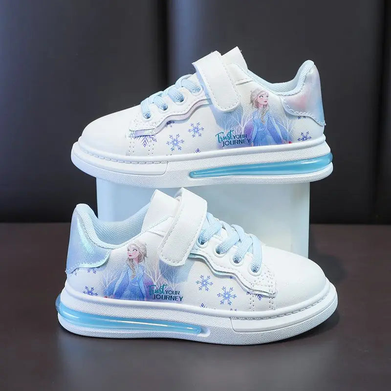 Disney Elsa Frozen Girls’ White Flats – Waterproof Shoes