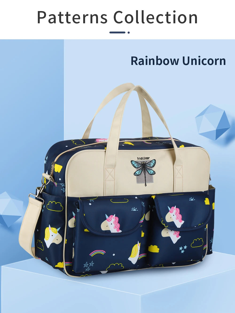New Style Waterproof Diaper Bag – Large Capacity Multifunctional Maternity & Stroller Bag