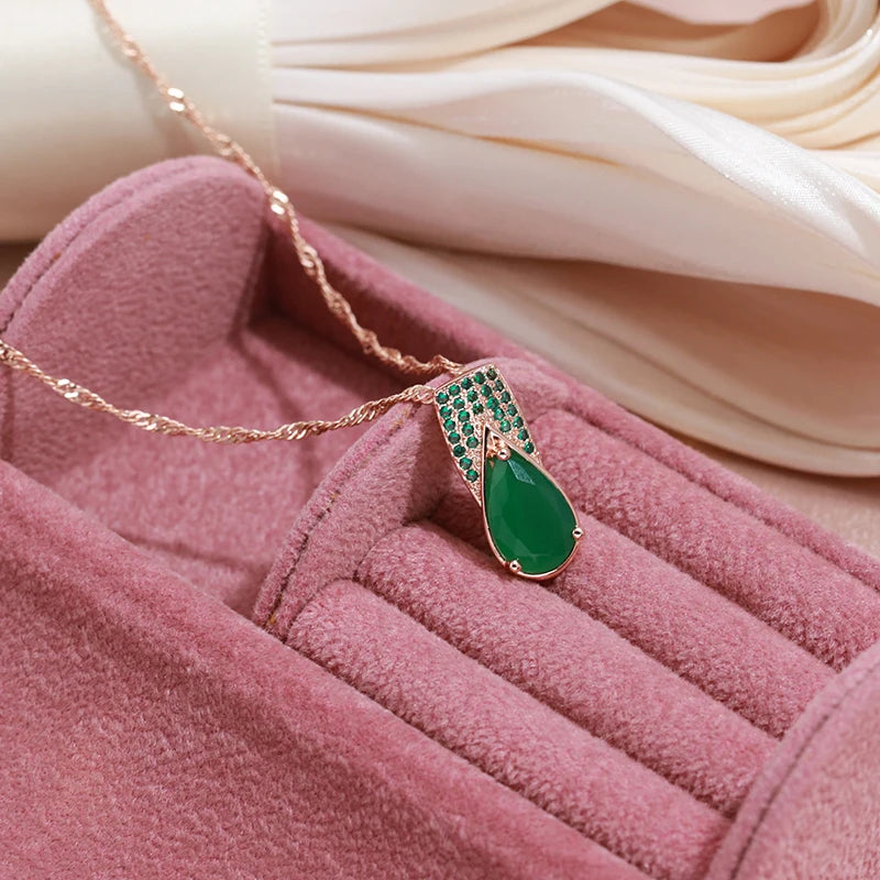 SYOUJYO Opal Green Natural Zircon Full
