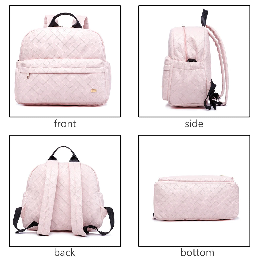Waterproof Diaper Backpack for Newborns – Lightweight & Portable Mommy Bag