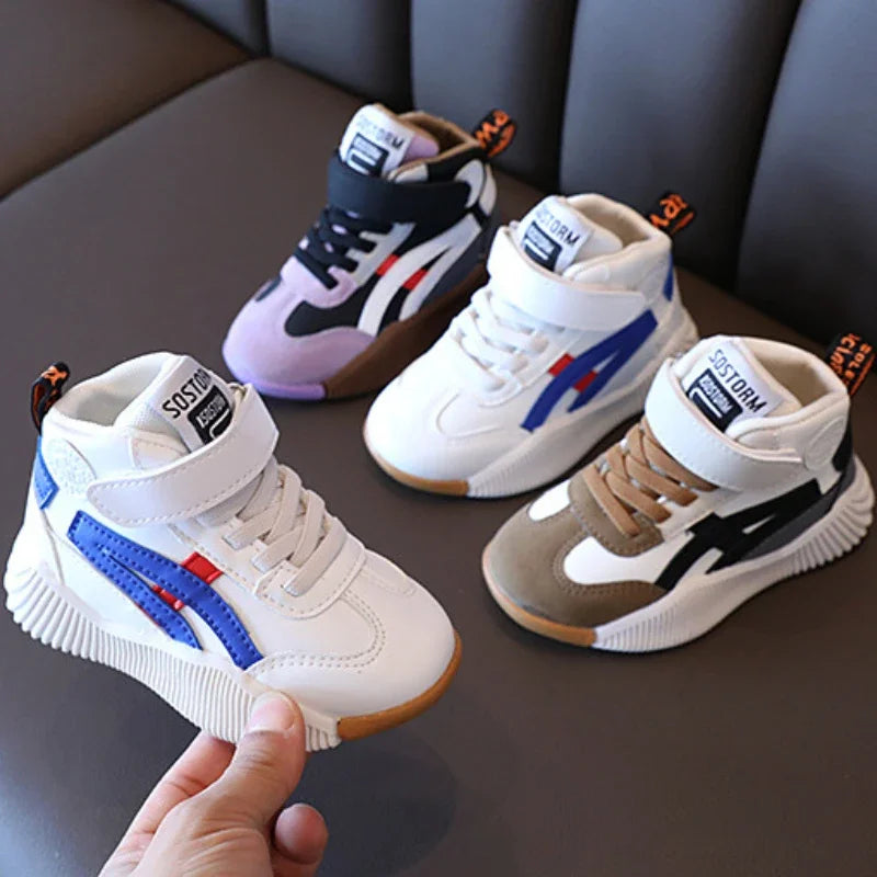 Kids’ Sneakers – Breathable, Soft, Non-Slip Sports Shoes