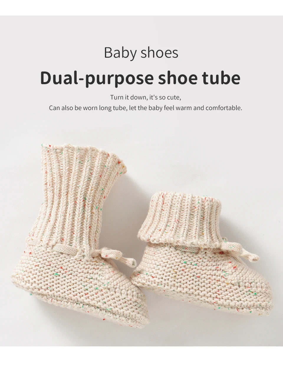 Baby First-Step Knit Shoes – Soft Sole Non-Slip Prowlers