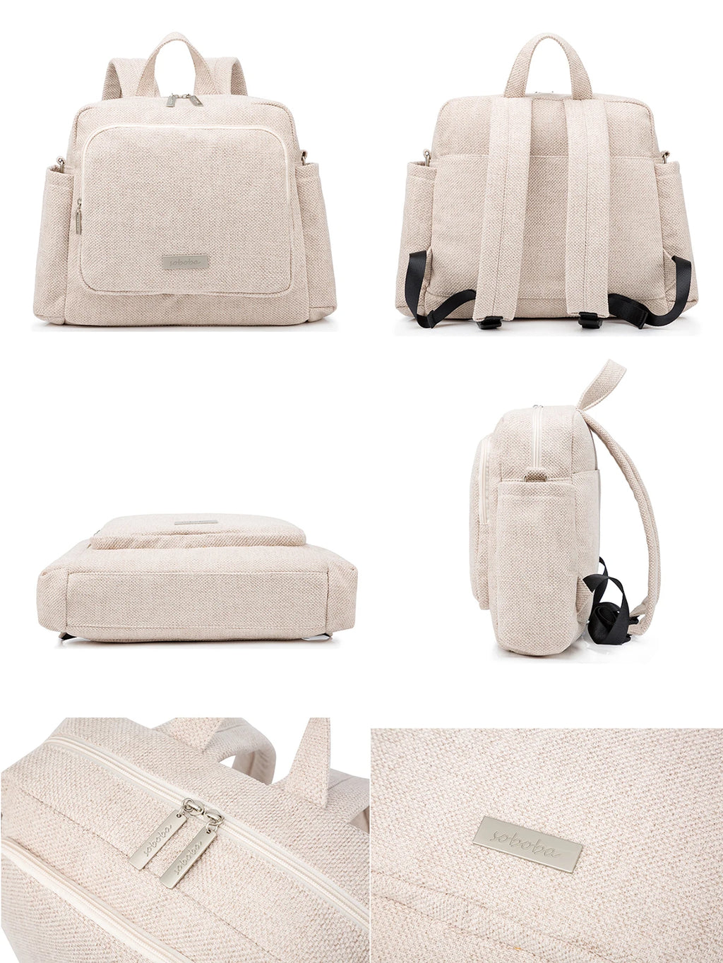 Fashion Mommy Diaper Backpack – Large Capacity, Waterproof, Multi-Functional Nappy Bag for Travel