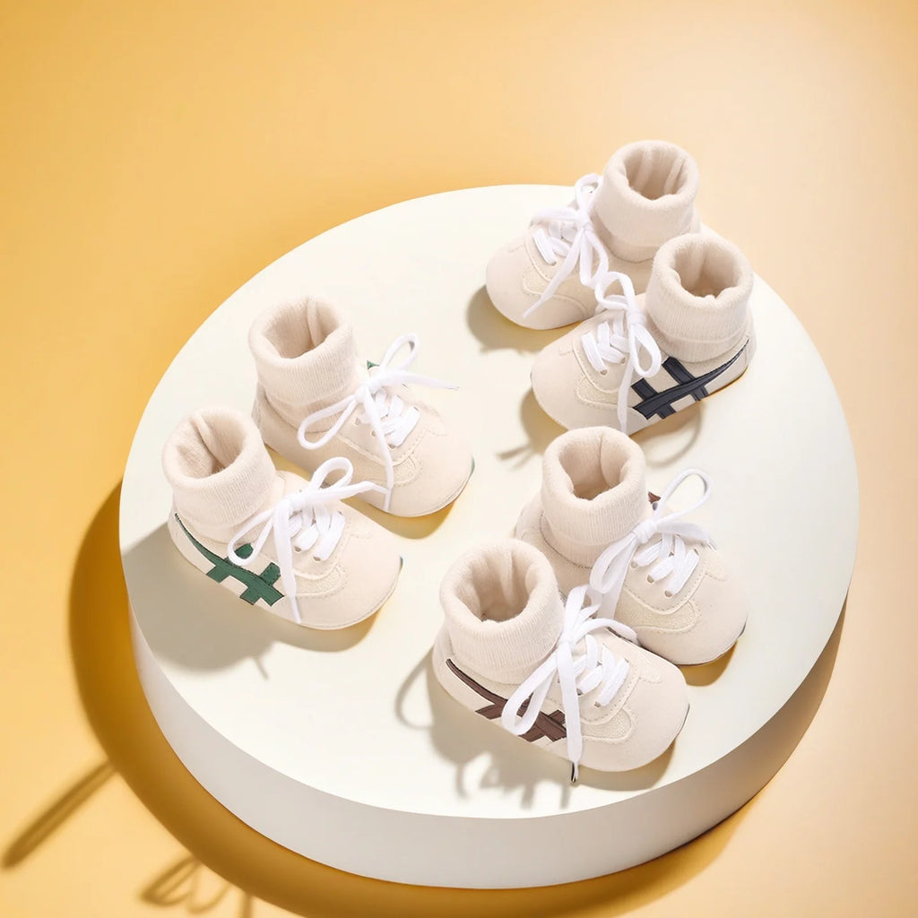 Baby Soft Cotton Shoes – Warm Ankle Sneakers for Toddlers & Newborns