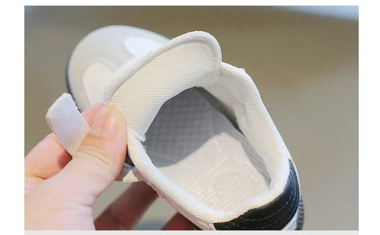 Kids’ Sneakers – Soft-Soled, Hook & Loop Casual Shoes