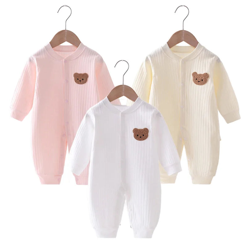 Newborn Baby One-Piece, Bear Design