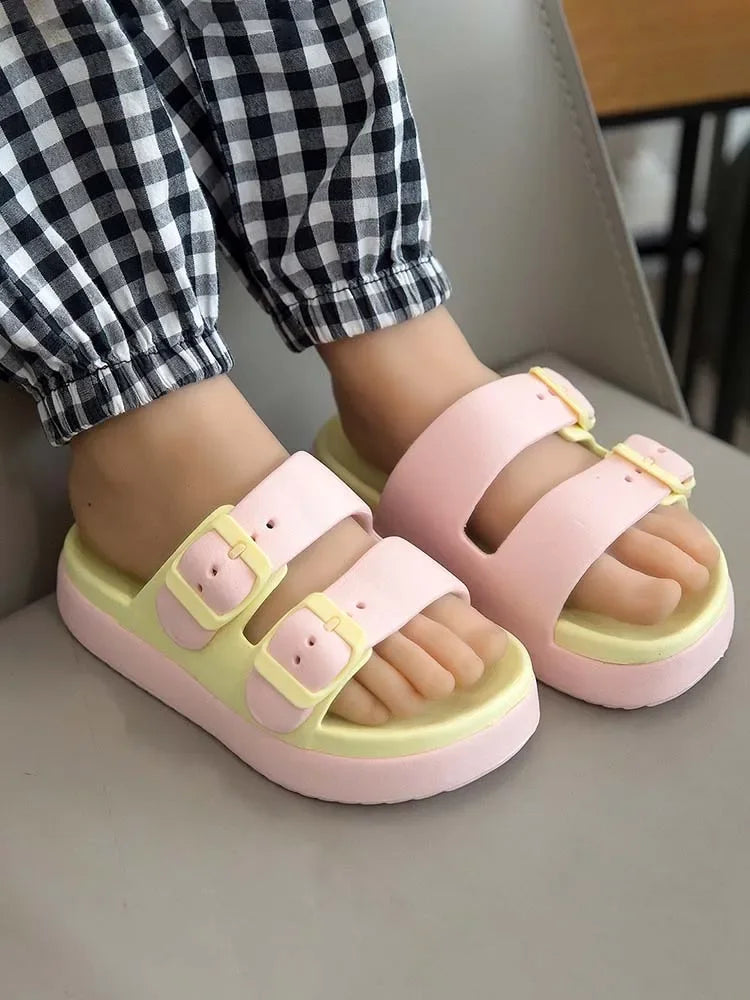Kids’ Soft Sole Slippers – Comfortable Summer Shoes