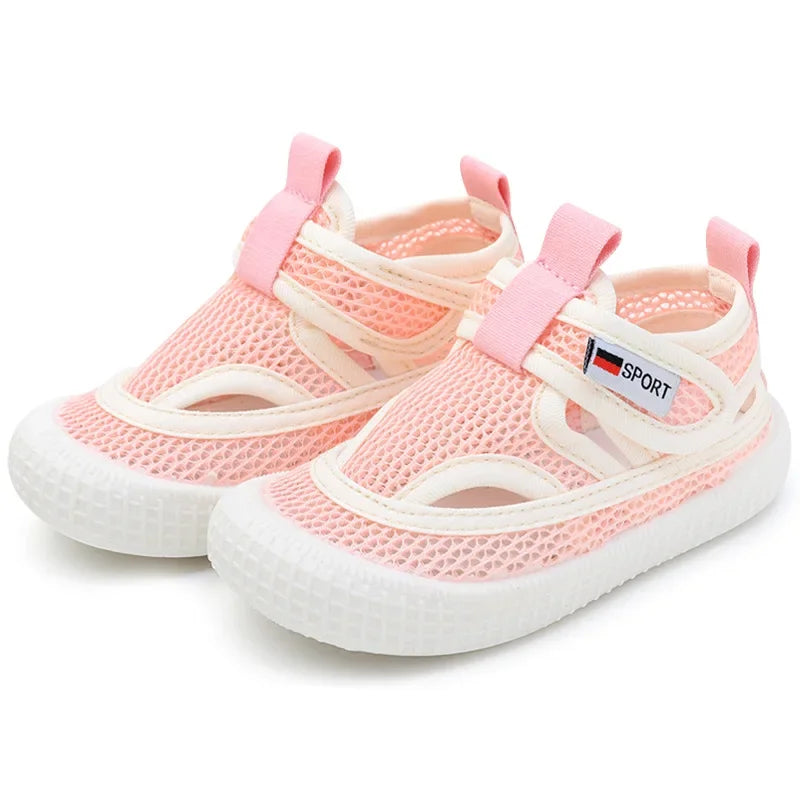 Kids’ Summer Sandals – Soft, Breathable, Hollow Toe (21–30)