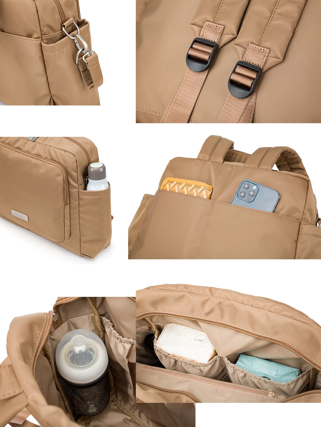 Soboba Maternity Diaper Backpack for Newborn – Waterproof Travel Bag