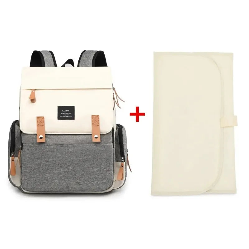 Travel Backpack for Moms – Large Capacity Waterproof Diaper & Baby Stroller Bag