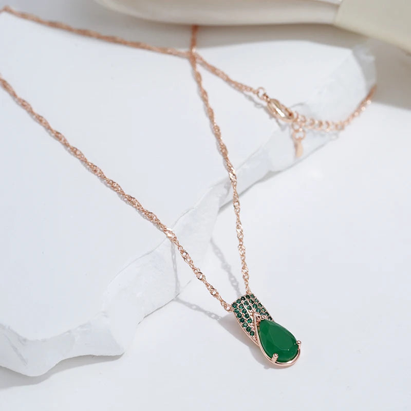 SYOUJYO Opal Green Natural Zircon Full