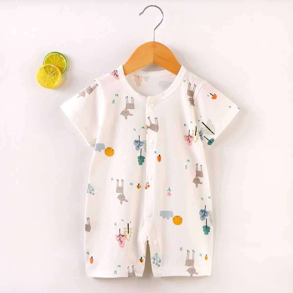 Short-Sleeved Thin Harness Infant Clothes