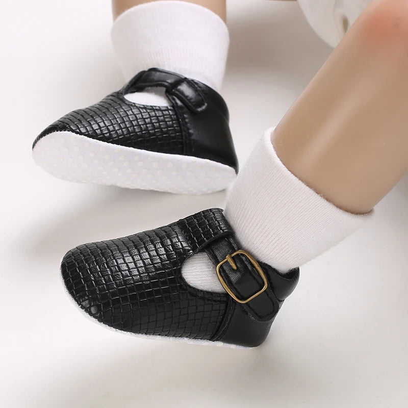 Baby Shoes (0–18M) – Plush Soft Bow Casual Sneakers