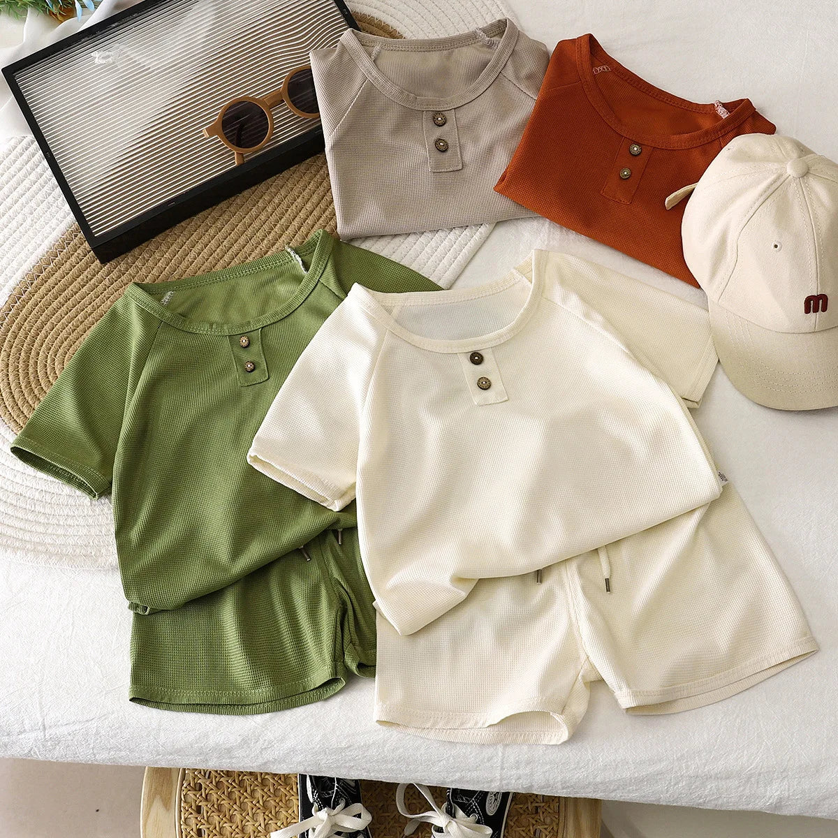 0-5Y  Children's Comfortable Breathable Casual Set