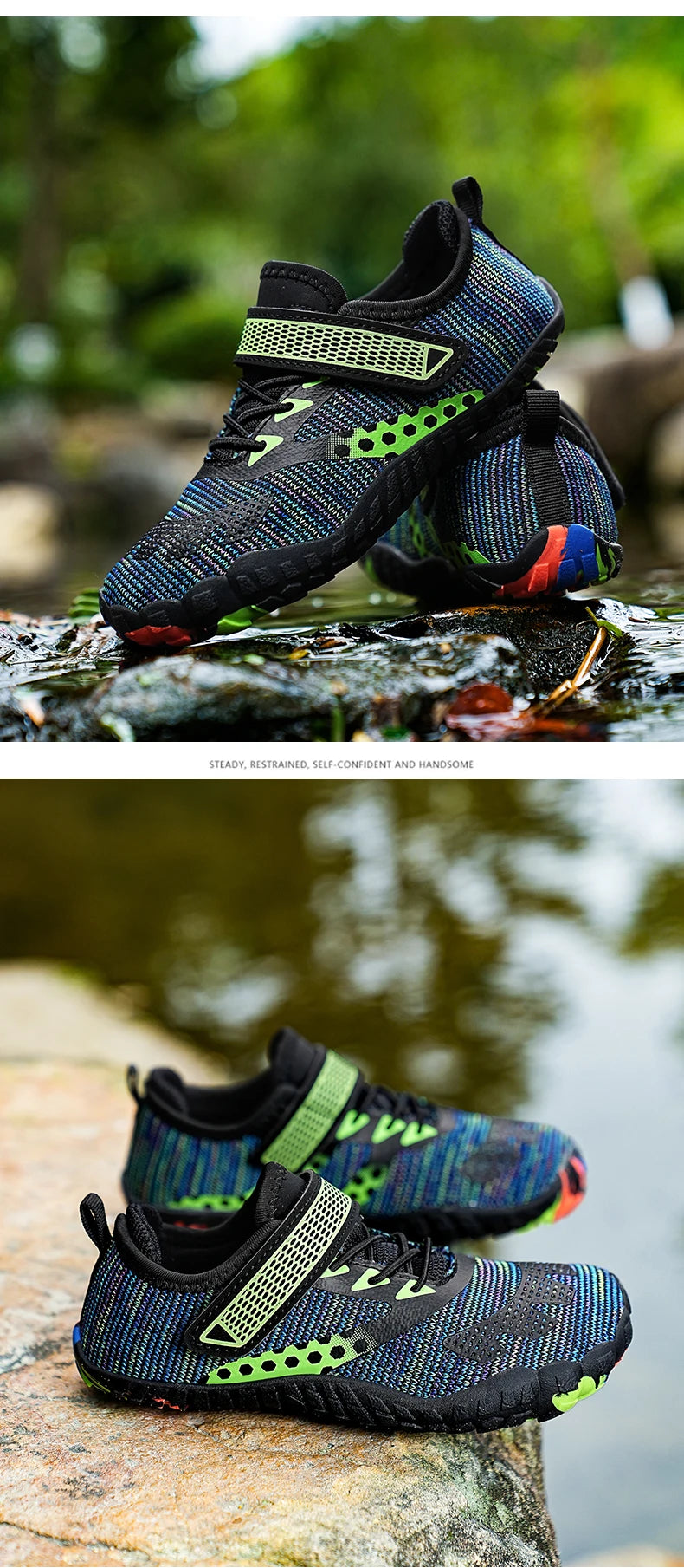 Kids’ Quick-Dry Water Shoes – Unisex Beach & Swim