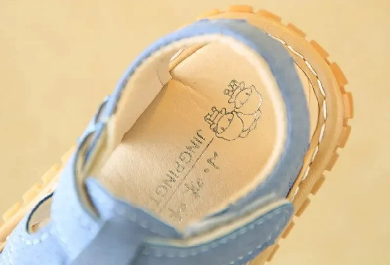 Baby First-Step Sandals – Non-Slip Rubber Sole Summer Shoes