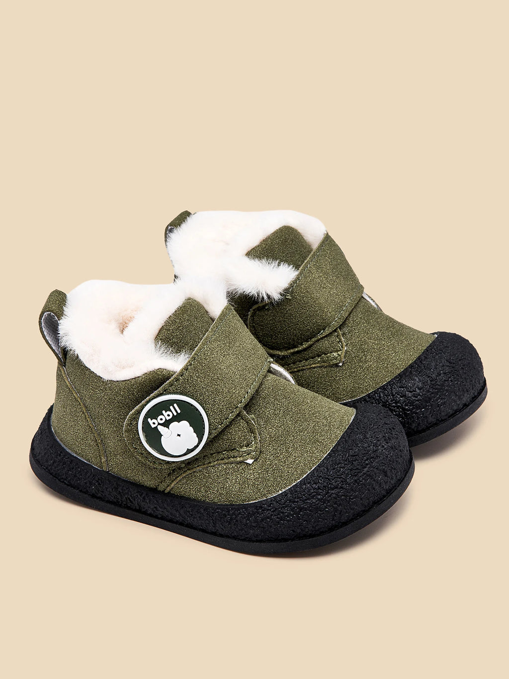 Baby Winter First-Step Shoes (0–3Y) – Fleece-Lined Outdoor Toddler Shoes