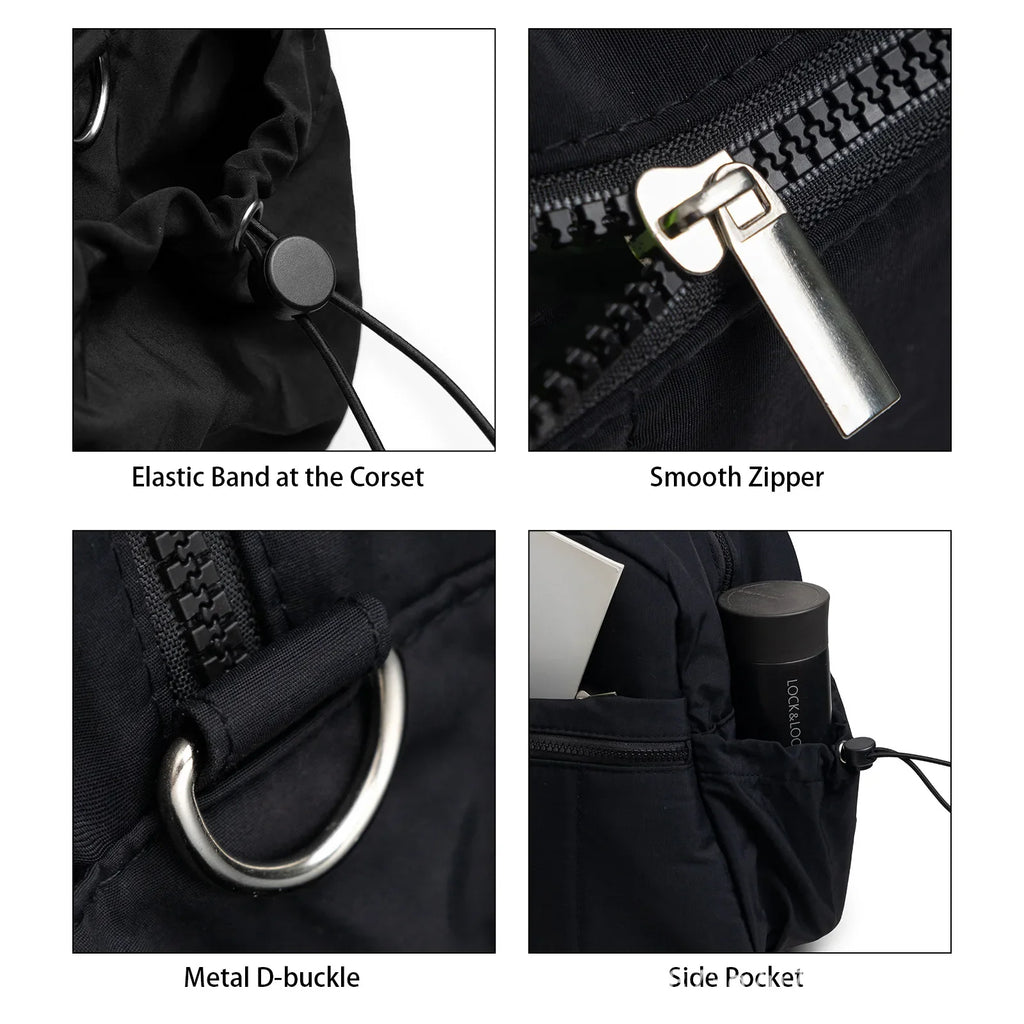 Baby Diaper Bag – Waterproof Travel Duffel, Gym Tote & Airport Carry-On for Women