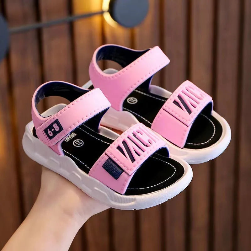 Kids’ Summer Sandals – Soft Sole, Non-Slip (2–10 Years)