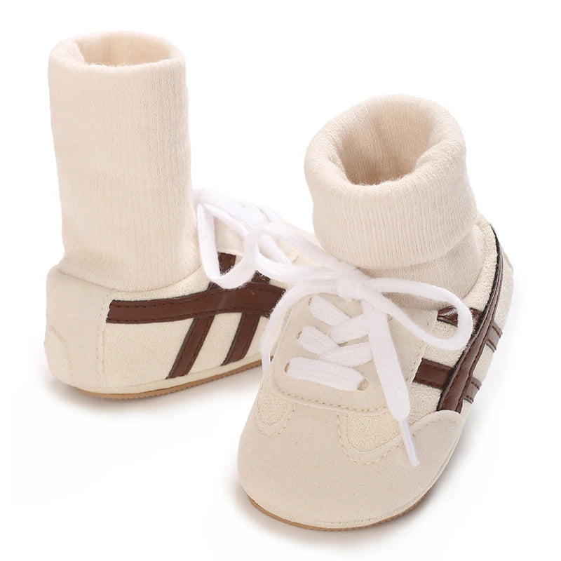 Baby Soft Cotton Shoes – Warm Ankle Sneakers for Toddlers & Newborns