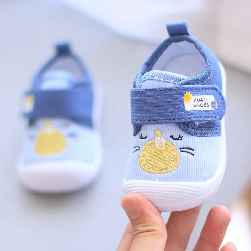 Infant Cartoon Soft-Sole Sneakers – Non-Slip Toddler Casual Shoes