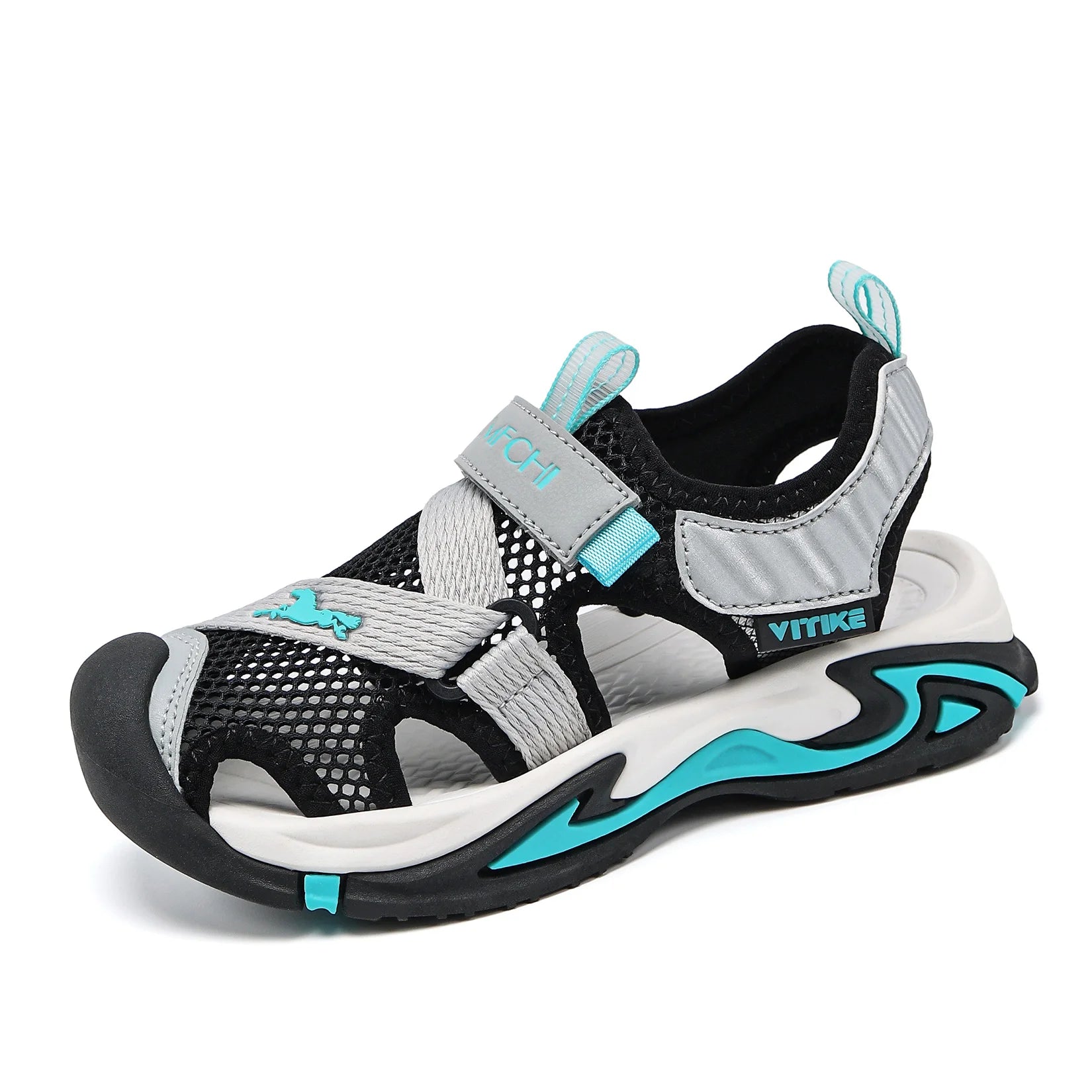 Kids’ Summer Closed-Toe Sandals – Safe Beach Shoes