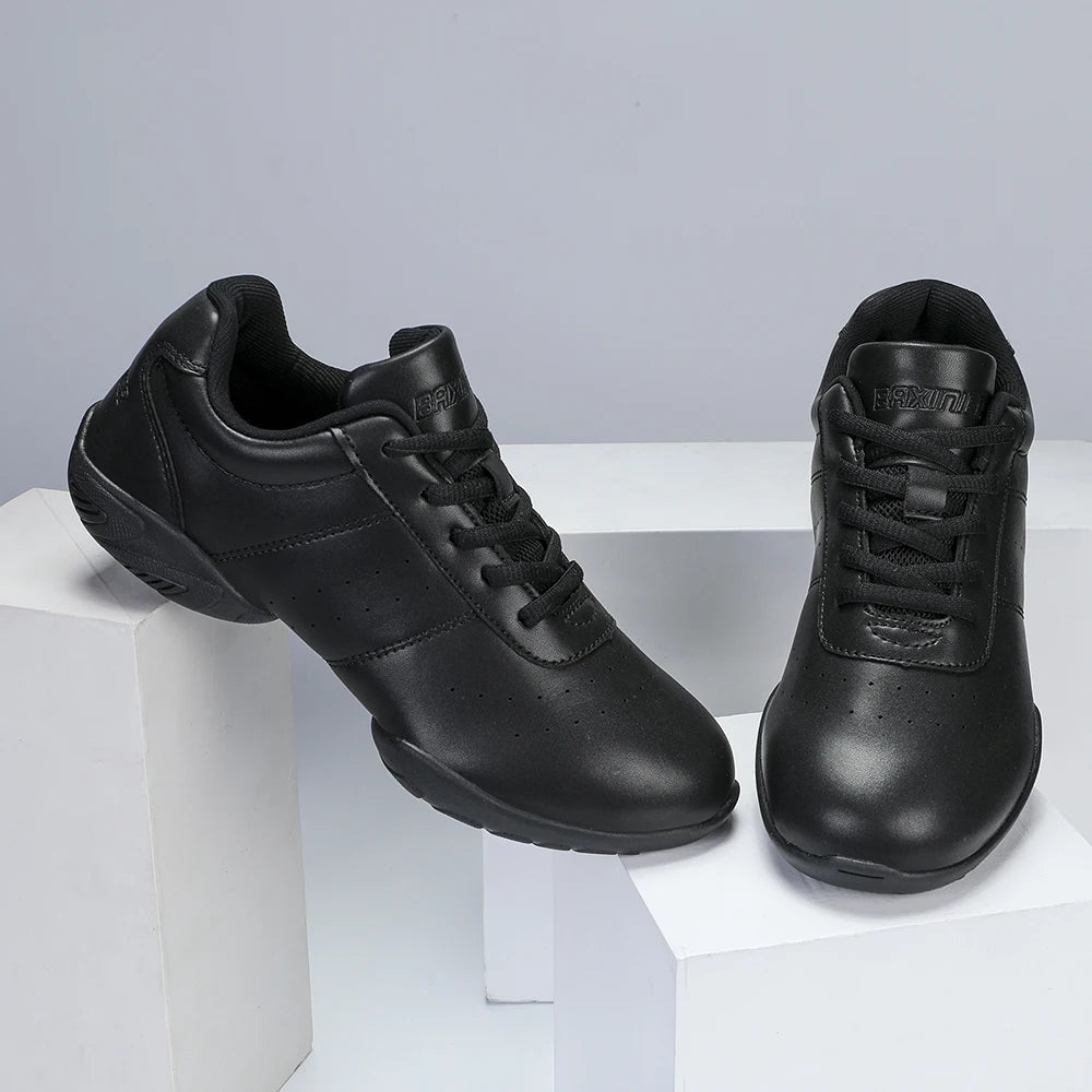 Girls’ Dance & Cheer Shoes – Split Sole Jazz Sneakers