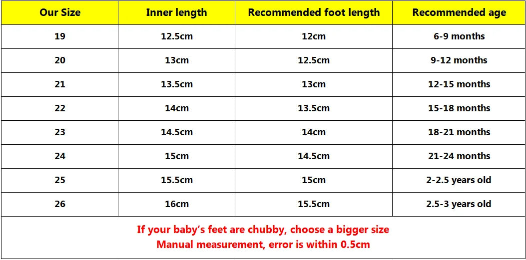 Baby Winter First-Step Shoes (0–3Y) – Fleece-Lined Outdoor Toddler Shoes