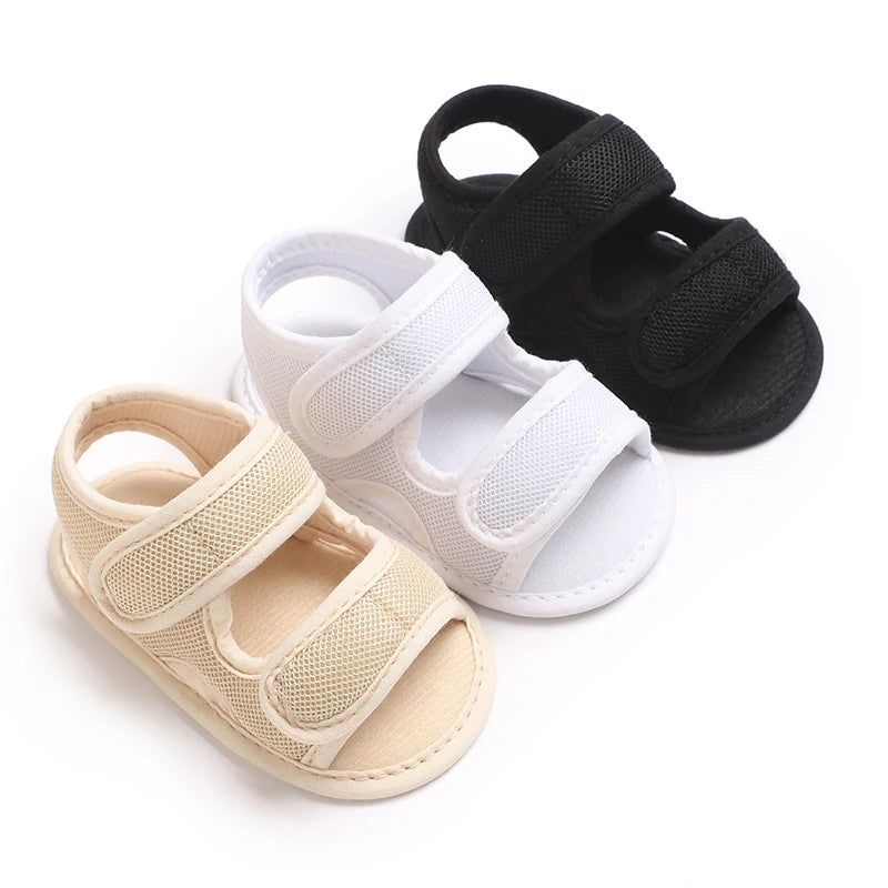 0-1 Year  Baby Boy and Baby Girl Casual Mesh Breathable Soft Soled Sandals
