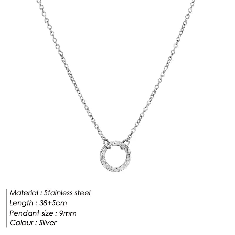 EManco Genuine Classic Necklace Design Round