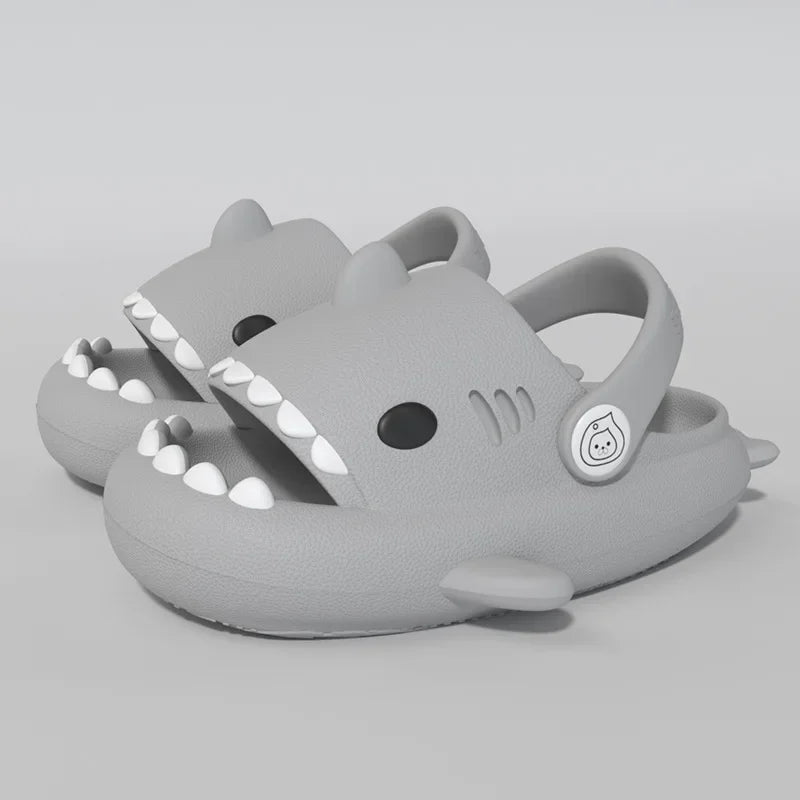 Kids Shark Sandals – Summer Beach Slippers for Boys & Girls