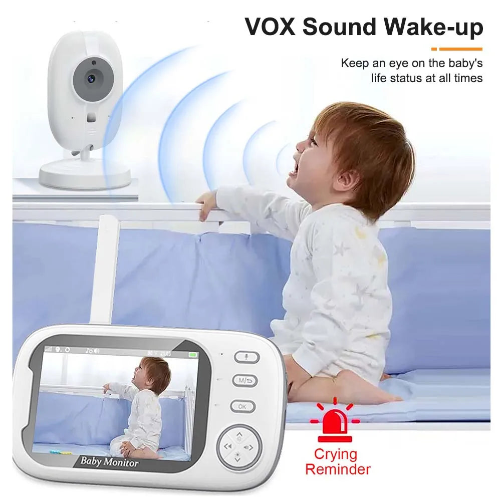 Baby Monitor Camera – 2.4G, Temperature & Talk
