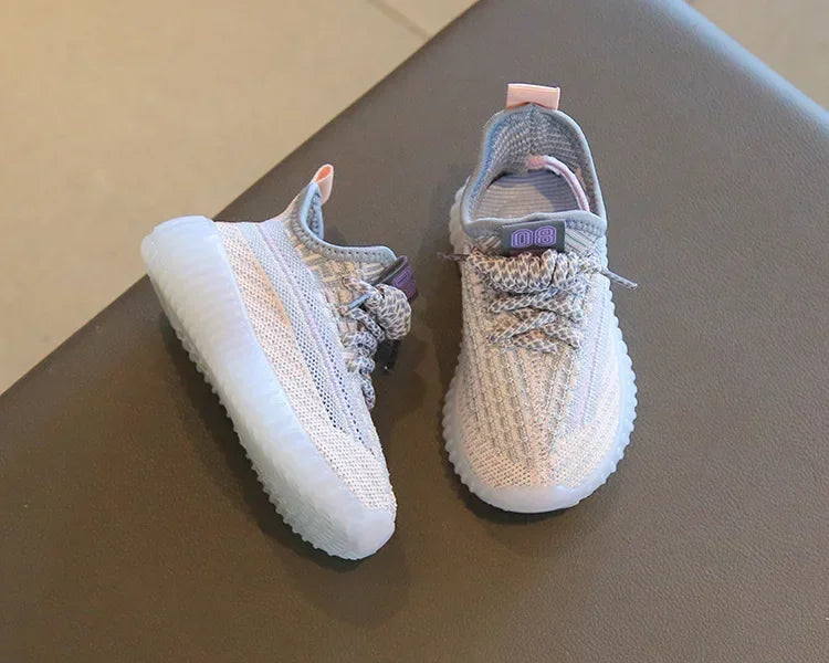 Kids Summer Sneakers – Breathable Lightweight Non-slip Casual Shoes (Size 21-32)