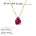 Teardrop Zircon Necklace