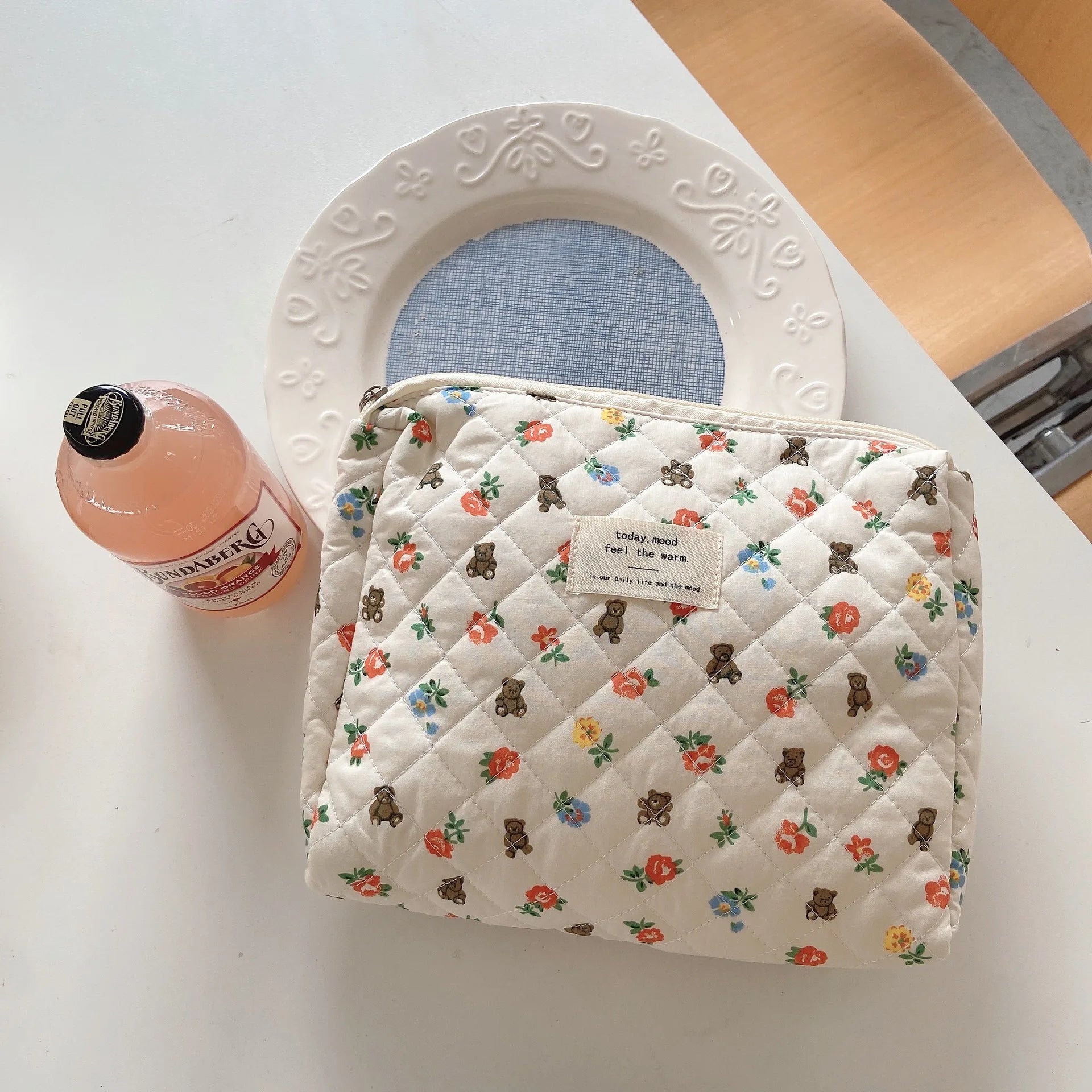 Baby Diaper Bag – Cartoon Print, Multi-Functional Storage & Travel Handbag for Outdoor Use