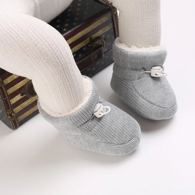 Winter Newborn Baby Cotton Booties