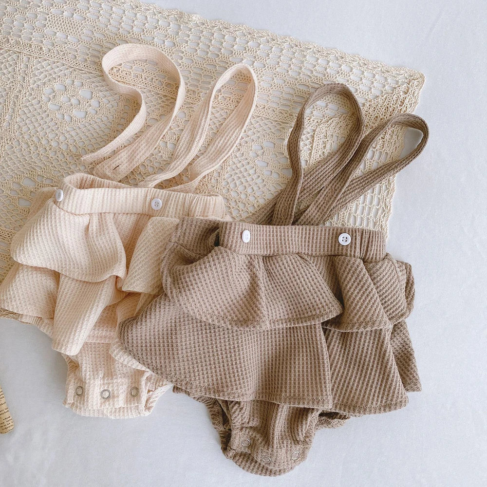 Newborn Baby Ruffles Bloomers Spring Autumn