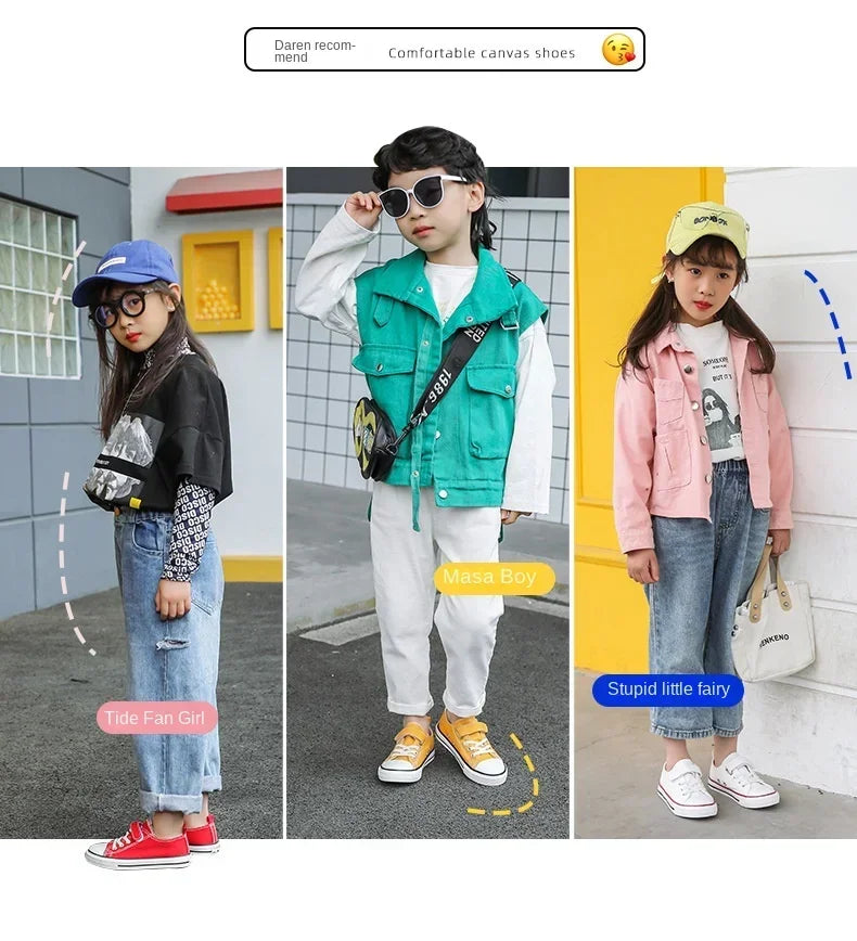 Kids Canvas Sneakers