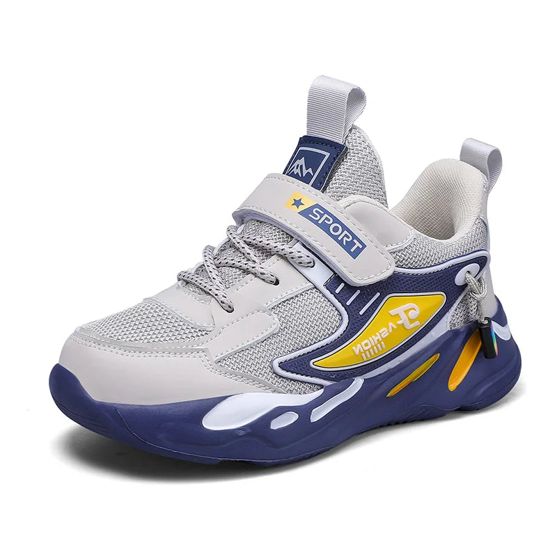 Kids Breathable Casual Sneakers – Outdoor Running & Tennis Shoes